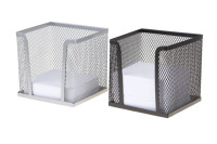 Pojemnik na karteczki czarny NET